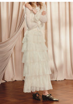 Lace A-shaped Cake Skirt