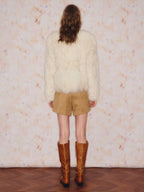 Tuscan Wool Fur Winter Coat