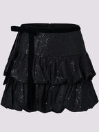 Double Layer Cake Short Skirt