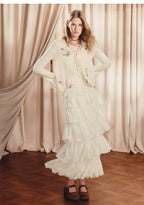 Knitted Sweater Loose Cardigan Long-sleeved Top