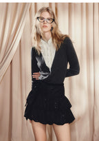 Double Layer Cake Short Skirt