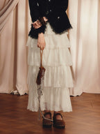 Lace A-shaped Cake Skirt