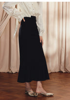 Asymmetrical Waist Bodycon Skirt