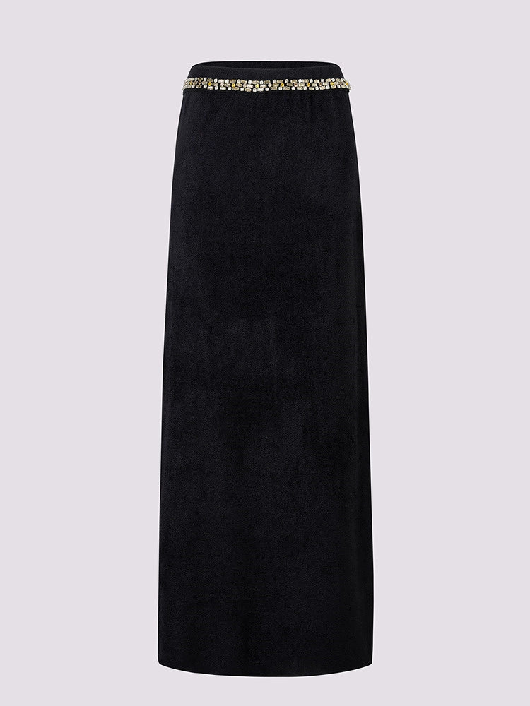 High Wasit H Shape Long Skirt