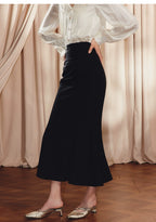 Asymmetrical Waist Bodycon Skirt