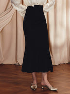 Asymmetrical Waist Bodycon Skirt