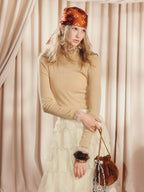 Slim Fit Long Sleeve Top Knitted Sweater