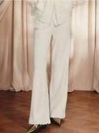 Loose Wide Leg Knitted Trousers