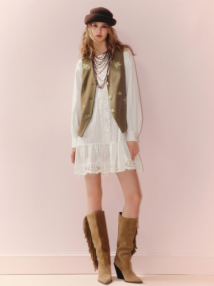 Bohemian H Shape Loose Midi Dress